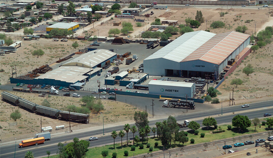 Mexicali plant to show Ingetek's location in Mexicali, Baja California